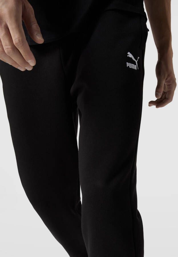 PUMA PERFORMANCE Sweatpants met merkstitching model 'Classics Small Logo Sweat'