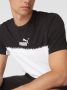 Puma Sportief Wit T-Shirt Regular Fit Lente-Zomer Black Heren - Thumbnail 3