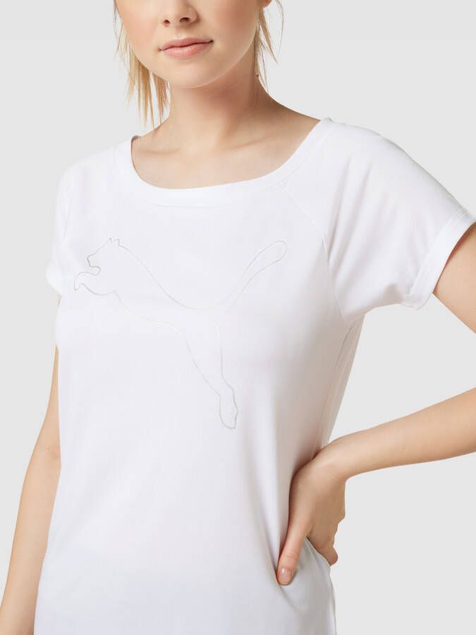 PUMA PERFORMANCE T-shirt met labelprint