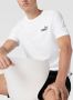 Puma Bedrukt Logo Katoenen T-Shirt Wit White Heren - Thumbnail 5
