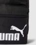 Puma rugzak Phase zwart wit Polyester Logo - Thumbnail 4