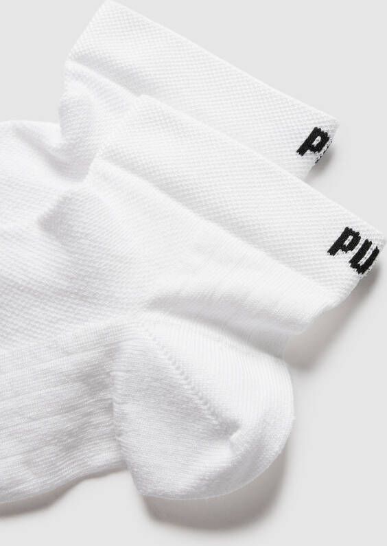 Puma Sokken met labeldetails in een set van 2 paar model 'Sport Light Quarter'