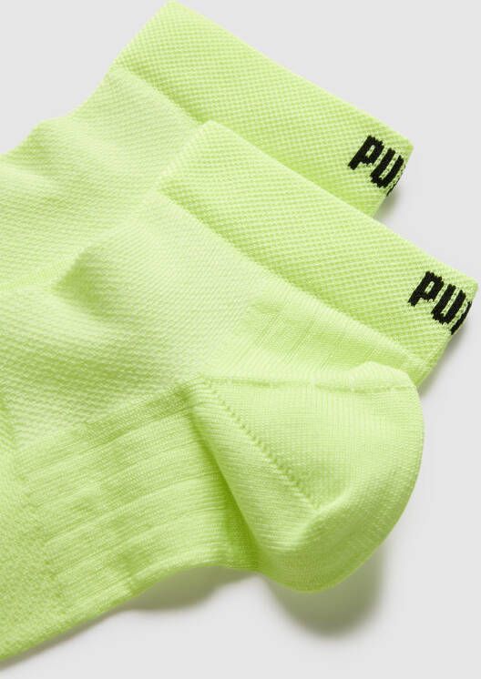 Puma Sokken met labeldetails in een set van 2 paar model 'Sport Light Quarter'