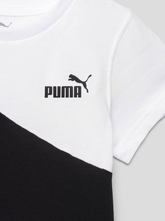 Puma T-shirt in colour-blocking-design