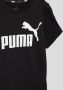 Puma T-shirt zwart Jongens Katoen Ronde hals Logo 104 - Thumbnail 4