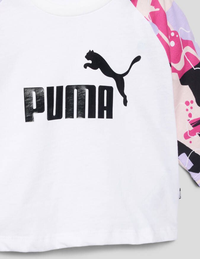 Puma T-shirt met logoprint model 'STREET'