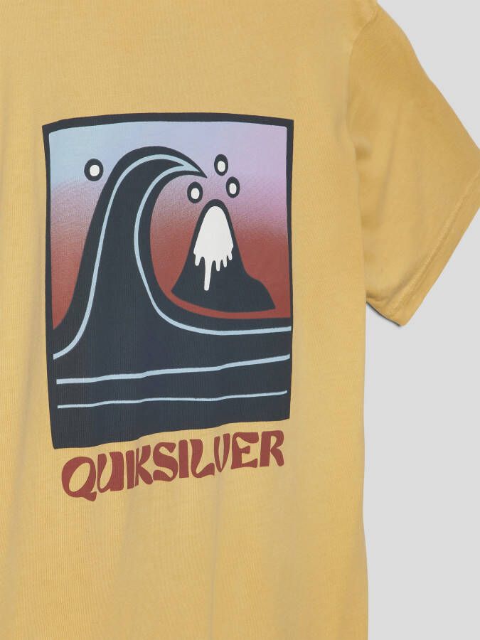 Quiksilver T-shirt met labeldetail