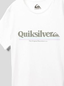 Quiksilver T-shirt met labelprint