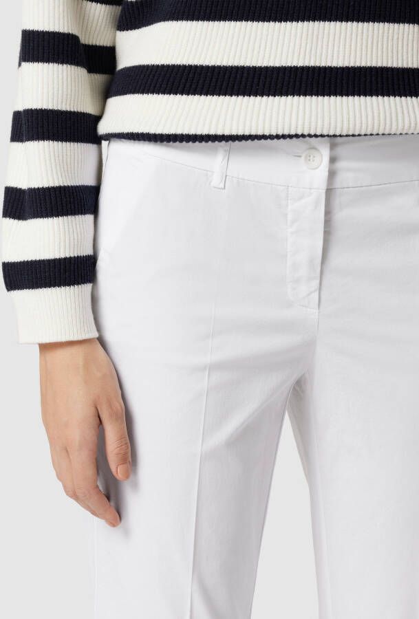 RAFFAELLO ROSSI Korte slim fit chino met stretch model 'Dora'