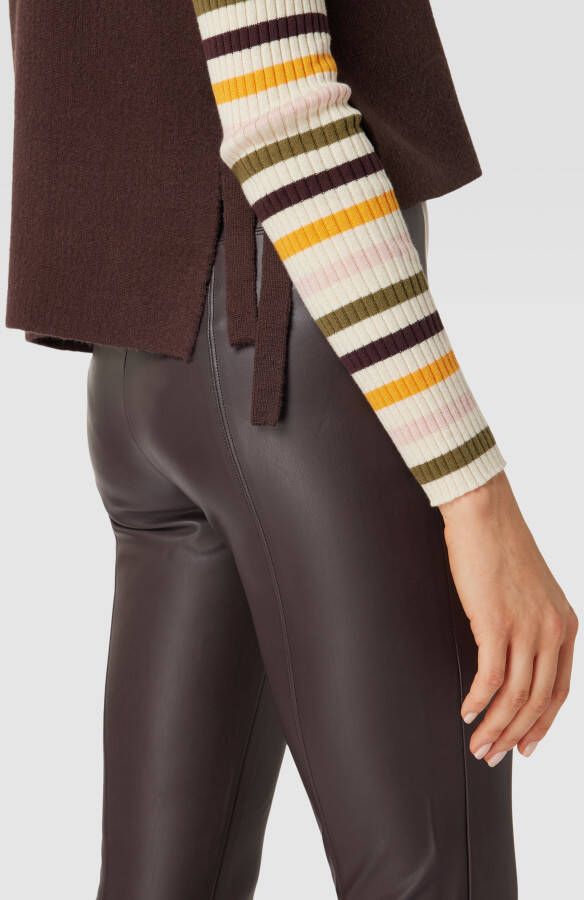 RAFFAELLO ROSSI Legging in leerlook model 'RESA'