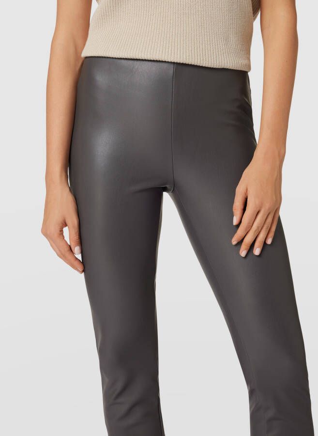 RAFFAELLO ROSSI Legging in leerlook model 'RESA'