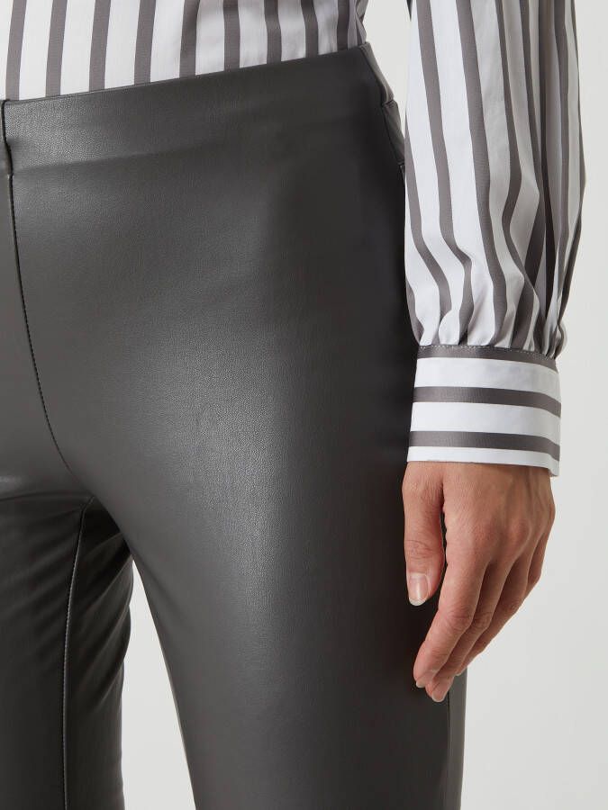 RAFFAELLO ROSSI Legging in leerlook model 'Resa'