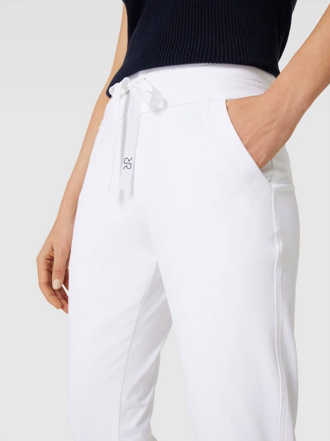 RAFFAELLO ROSSI Stoffen broek met elastische band model 'CYNTHIA'