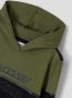 Raizzed hoodie Walker met logo zwart army groen - Thumbnail 7