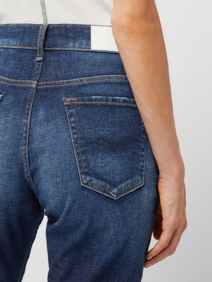 Replay Slim boyfriend fit jeans met stretch model 'Marty'