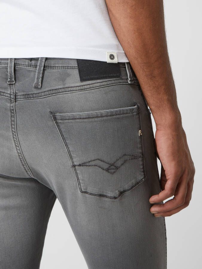 Replay Slim fit jeans met stretch model 'Anbass' - Foto 2