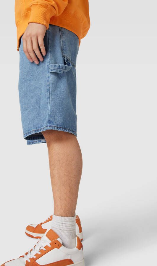 REVIEW Korte jeans met sierstroken