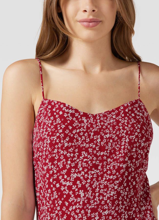 REVIEW Mini-jurk met all-over bloemenmotief model 'EASY STRAP'