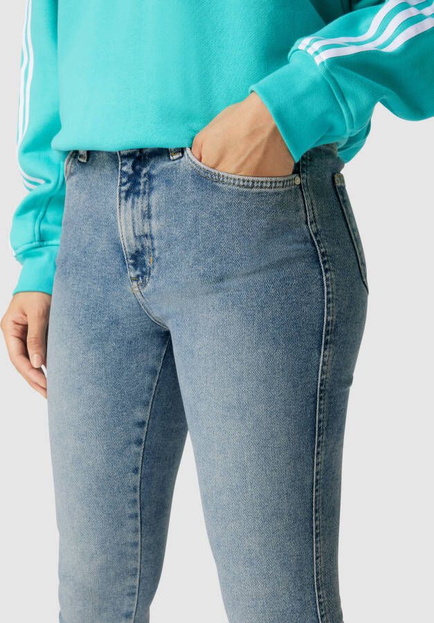 REVIEW Skinny fit high waist jeans met stretch - Foto 3