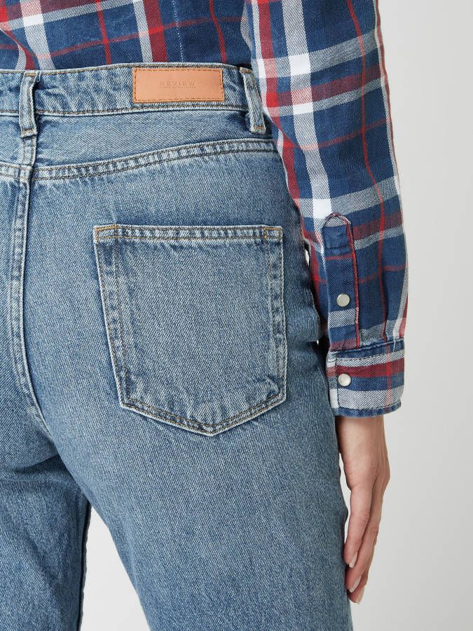 REVIEW Skinny mom fit jeans van katoen