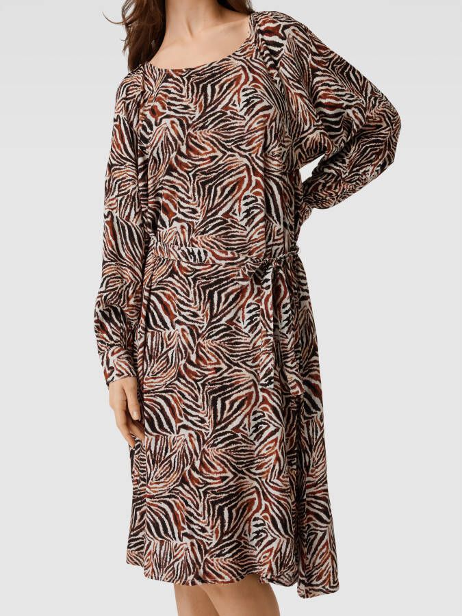 Saint Tropez Midi-jurk met boothals model 'Tessa' - Foto 2