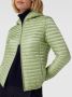Save The Duck Modieuze gewatteerde jas met capuchon voor vrouwen Green Dames - Thumbnail 5