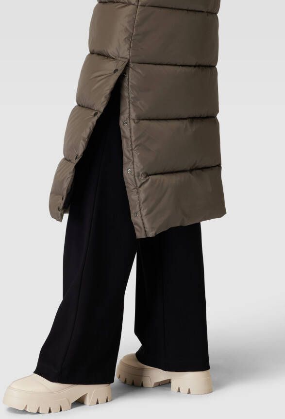 SAVE THE DUCK Gewatteerde lange jas met afneembare capuchon model 'COLETTE' - Foto 2
