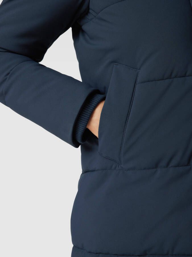 SAVE THE DUCK Gewatteerde lange jas met capuchon model 'BETHANY' - Foto 2