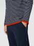 Schiesser Shirt met lange mouwen en all-over streepmotief model 'Hanne' - Thumbnail 2