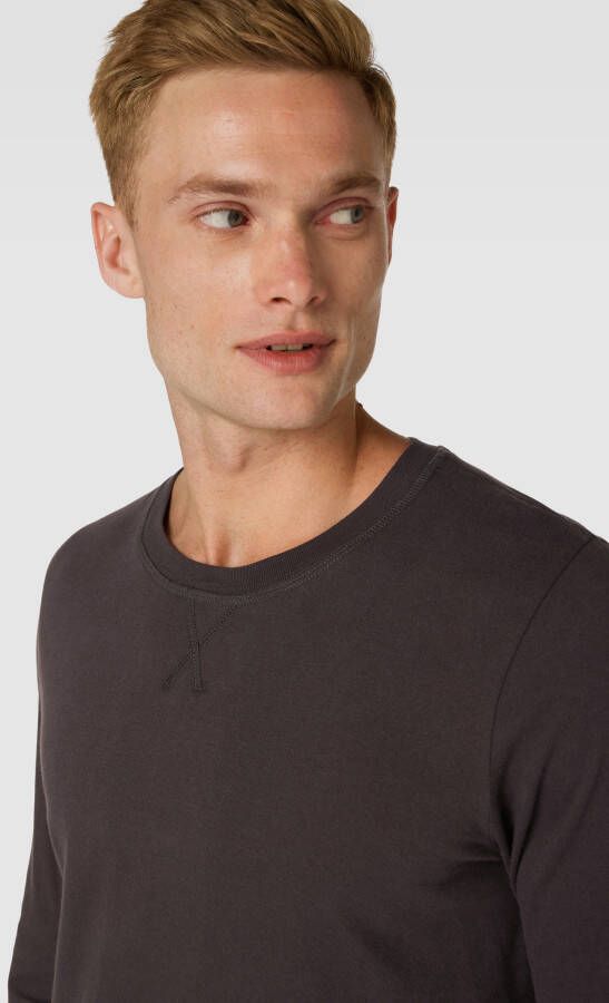 Schiesser Shirt met lange mouwen en ronde hals model 'Mix+Relax' - Foto 2