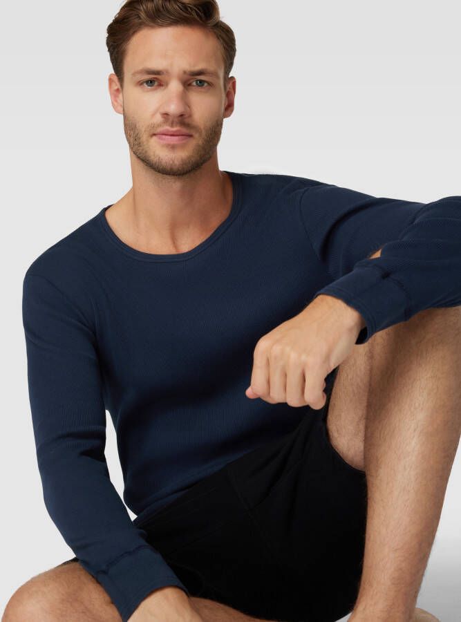 Schiesser Shirt met lange mouwen in fijnriblook model 'REVIVAL' - Foto 2
