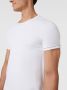 Schiesser T-shirt met geribde ronde hals model 'Loren' - Thumbnail 2