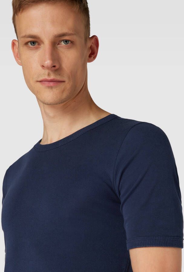 Schiesser T-shirt met geribde ronde hals model 'REVIVAL' - Foto 2