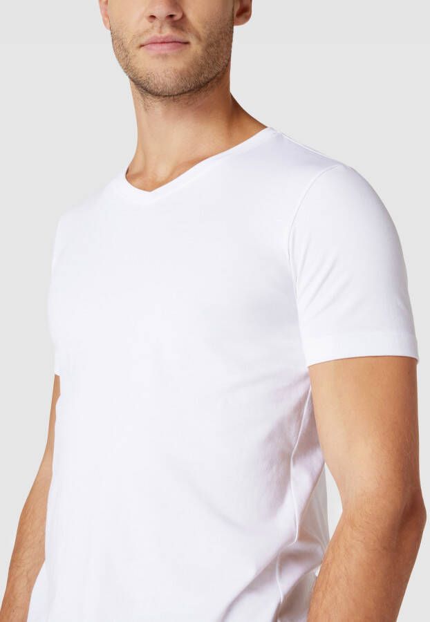 Schiesser T-shirt met V-hals model 'Long Life Cotton T-shirt' - Foto 2
