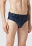 Schiesser Zwembroek Nautical Casual met witte strepen - Thumbnail 2