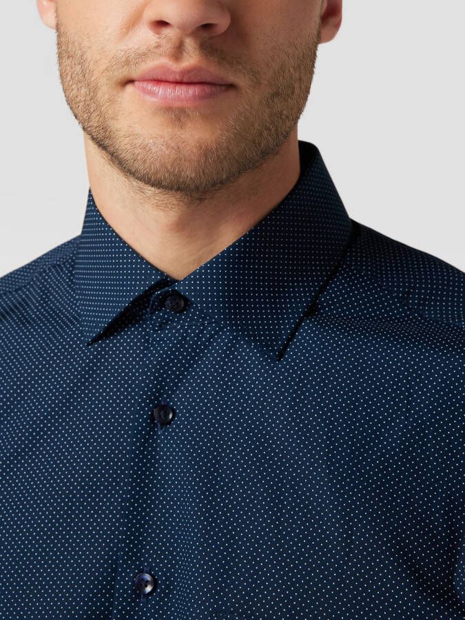SEIDENSTICKER REGULAR FIT Zakelijk overhemd met stijlvol all-over motief