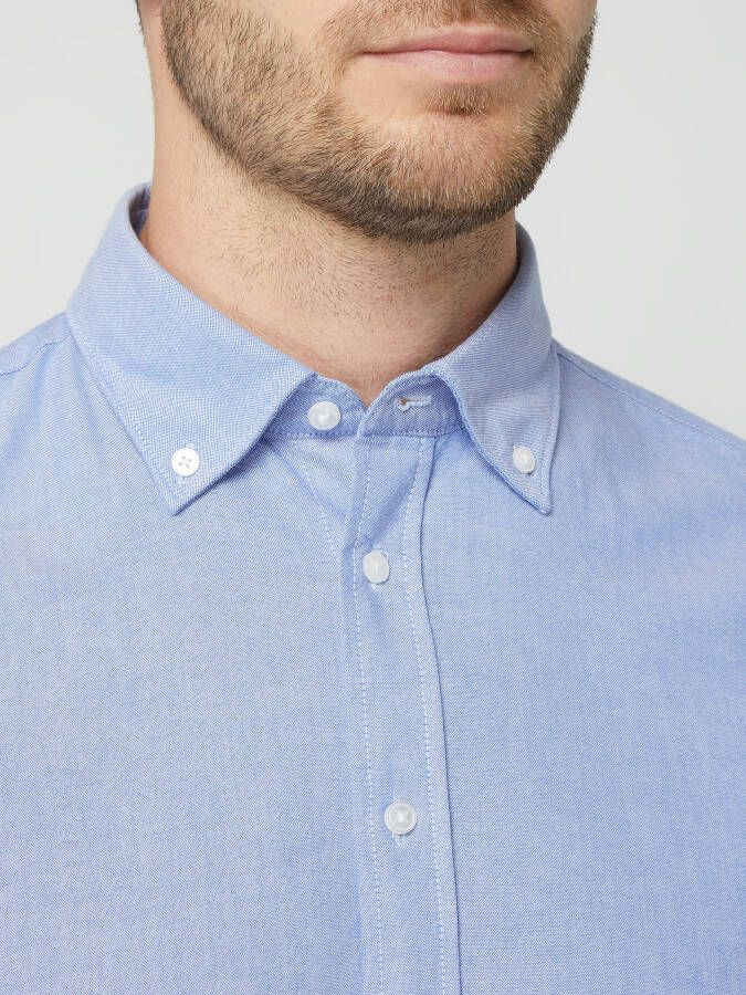 seidensticker Slim fit zakelijk overhemd van oxford