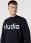 Seidensticker Studio Oversized sweatshirt met flockprint model 'STUDIO' - Thumbnail 2
