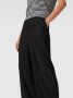 Selected Femme Regular fit wijde broek in plissélook model 'FELLIE' - Thumbnail 2