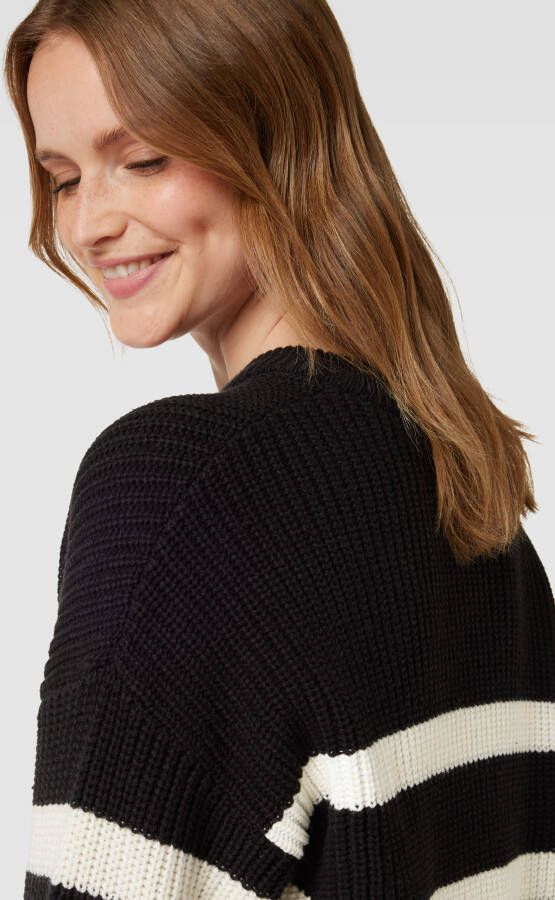 Selected Femme Gebreide pullover met streepmotief model 'BLOOMIE'