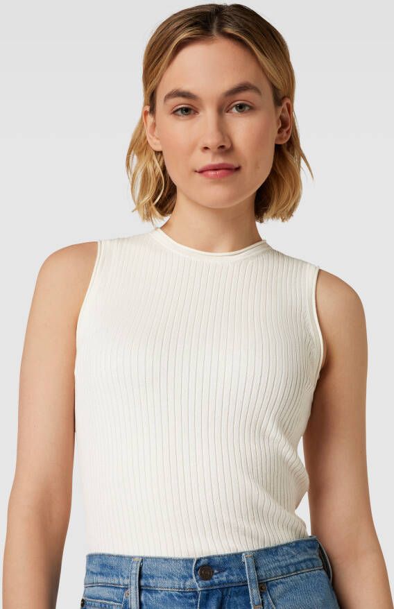 Selected Femme Gebreide top met rolzoom model 'LYDIA'