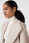 Selected Femme Lange jas met strikceintuur model 'ROSA' - Thumbnail 2