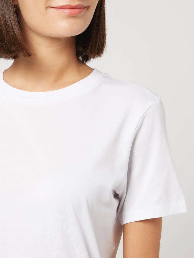 Selected Femme T-shirt van pima-katoen