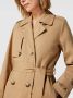 SELECTED FEMME trenchcoat zomer SLFSIA met overslag detail beige - Thumbnail 7