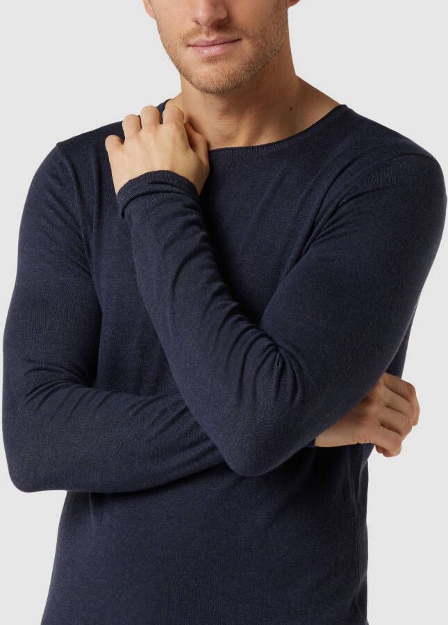 Selected Homme Longsleeve met ronde hals