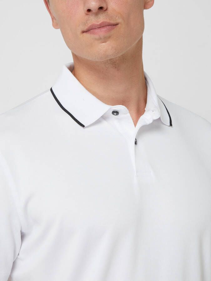 Selected Homme Poloshirt met biologisch katoen model 'Leroy'