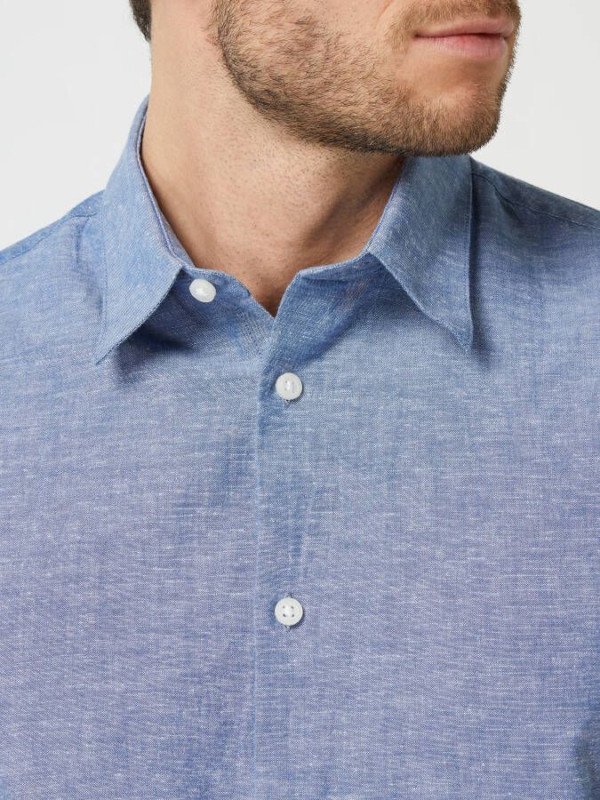 Selected Homme Regular fit linnen overhemd