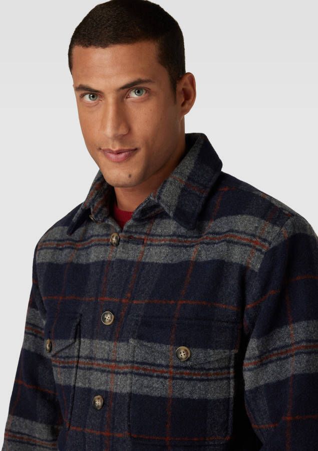 Selected Homme Overhemdjack met borstzakken model 'ARCHIVE' - Foto 2