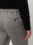 Selected Homme Slim tapered fit stoffen broek met elastische band model 'DANN' - Thumbnail 2