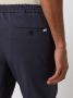 Selected Homme Slim tapered fit stoffen broek met elastische band model 'DANN' - Thumbnail 2